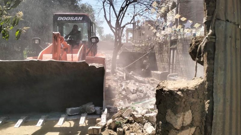 جانب من حملة الإزالات