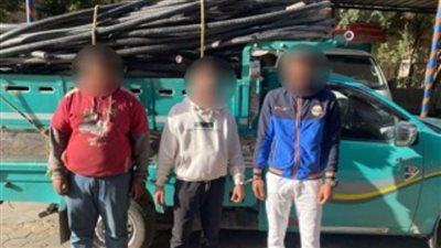 سقوط 3 تشكيلات عصابية تخصصت في سرقة الهواتف والسيارات وكابلات الكهرباء بالقاهرة