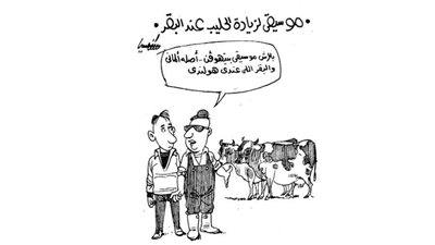 كاريكاتير رمضان .. كل يوم فنان .. الفنان مصطفى حسين 