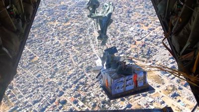 عاجل.. مصر تواصل أعمال الإسقاط الجوي اليومي للمساعدات الإنسانية على شمال قطاع غزة