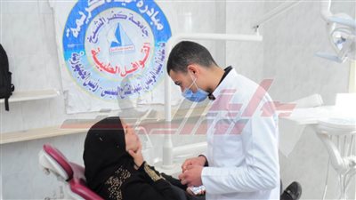 جامعة كفر الشيخ تطلق قافلة طبية لقرية دمرو ضمن المبادرة الرئاسية 
