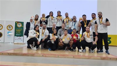 مصر تحقق 134 ميدالية متنوعة حتى الآن بدورة الألعاب الإفريقية