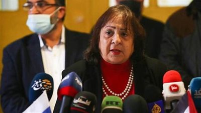 وزيرة الصحة الفلسطينية تشيد بالجهود المصرية لإيصال المساعدات الصحية لقطاع غزة وعلاج الجرحى