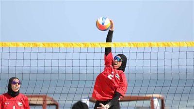 منتخب سيدات الطائرة الشاطئية يتأهل لنصف نهائي دورة الألعاب الإفريقية