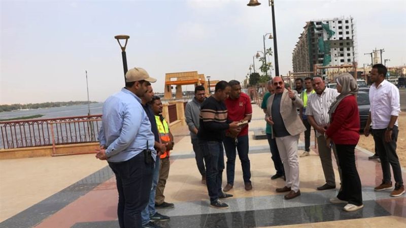 محافظ أسوان يتفقد