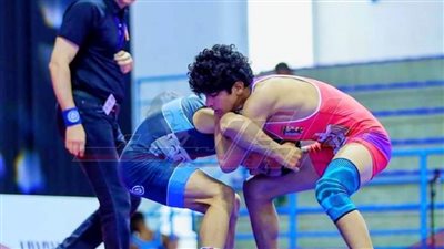 ثلاث ميداليات ذهبية لأبطال مصارعة المشروع القومي للموهبة بكفر الشيخ