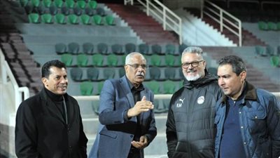 صبحي وعلام يؤازران المنتخب الأوليمبي قبل مغادرته للمشاركة فى بطولة غرب آسيا