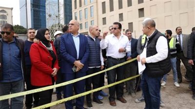 وزير الصحة يتفقد مشروع إنشاء مستشفى بولاق أبوالعلا العام الجديد 