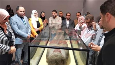 د. محمد شقوير في زيارة لمتحف كفر الشيخ