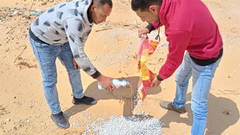 خلال إعدام بعض المضبوطات