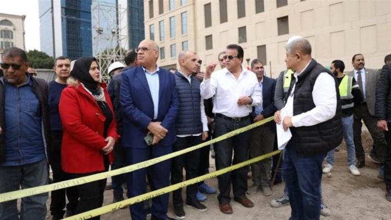 وزير الصحة بمستشفى