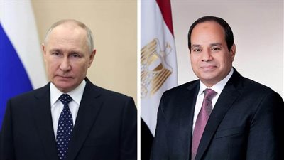 عاجل.. الرئيس السيسي يهنئ نظيره الروسي بمناسبة إعادة انتخابه لفترة رئاسية جديدة