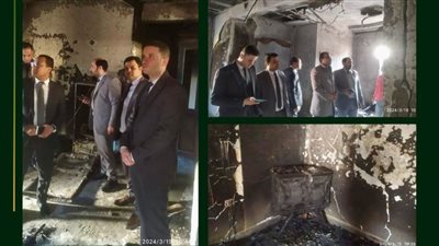 ننشر معاينة حريق مصحة للإدمان بالإسماعيلية 