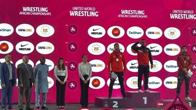 سيطرة مصرية على ميداليات بطولة إفريقيا للمصارعة بالإسكندرية 