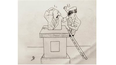 كاريكاتير رمضان .. كل يوم فنان .. الفنان عبدالرحمن عجور 