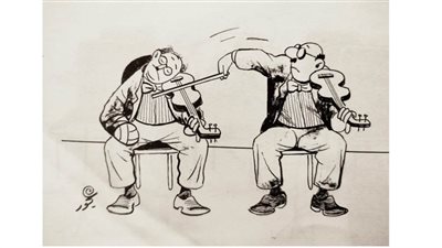 كاريكاتير رمضان .. كل يوم فنان .. الفنان عبدالرحمن عجور 