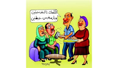 كاريكاتير رمضان .. كل يوم فنان .. الفنان نبيل صادق