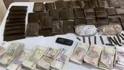 ضبط 10 عناصر إجرامية بحوزتهم أكثر من 23 كجم من المواد المخدرة و13 سلاحا ناريا بقصد الإتجار