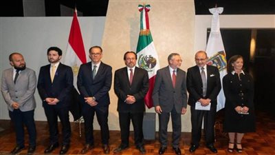 سفير مصر في المكسيك يشارك في الاحتفال بانتهاء عمل البعثة المكسيكية للمصريات في مصر