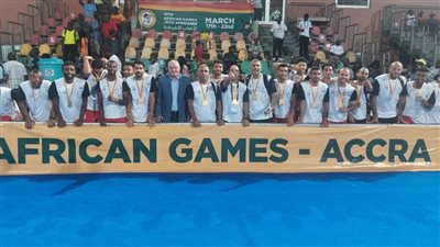 منتخب الهوكي يتوج بذهبية دورة الألعاب الإفريقية