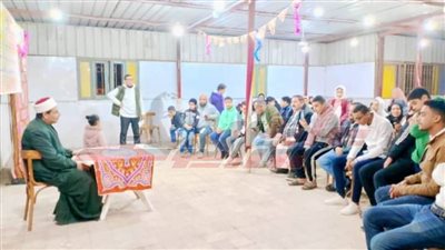 ندوة لأعضاء النادي الثقافي في مركز شباب الجرايدة بكفر الشيخ