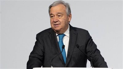 جوتيريش يستمع لشهادات عدد من الجرحى الفلسطينيين الذين يتلقون العلاج بمستشفى العريش