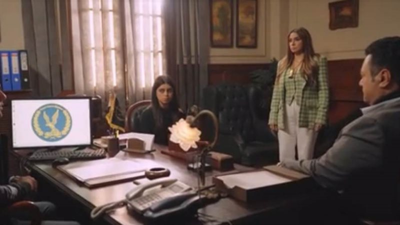 مشهد من مسلسل سر