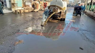 إجراءات مكثفة للتعامل مع التغيرات المناخية وكسح مياه الأمطار بكفر الشيخ