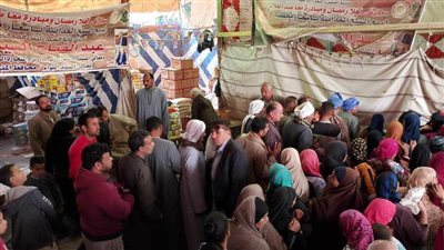 استمرار ضخ كميات مضاعفة من السلع الغذائية المدعمة بمراكز المنيا