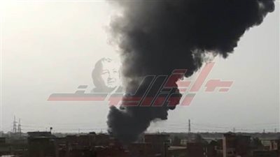 عاجل.. نشوب حريق هائل بمصنع زيوت بالمنطقة الصناعية بقويسنا