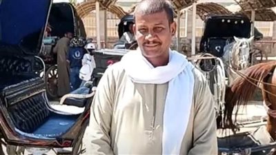  سائق حنطور بـ