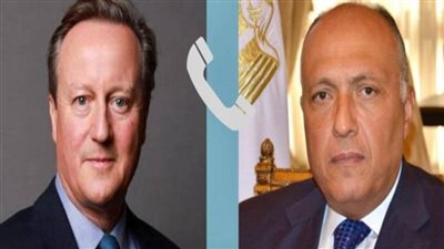    شكري يؤكد هاتفيًا لنظيره البريطاني: مصر تواصل جهودها لتسهيل التوصل إلى اتفاق للتهدئة في غزة