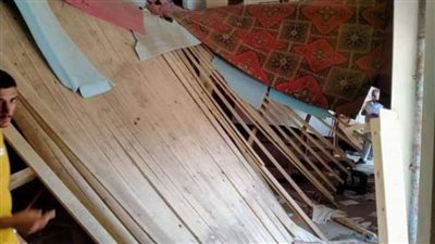دون إصابات.. انهيار جزء من سقف خشبي لكنيسة بإحدى قرى المنيا 