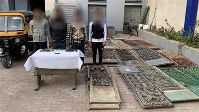 القبض على عصابة تسرق المقابر بالغربية ولصوص الأغنام بالوادي الجديد 