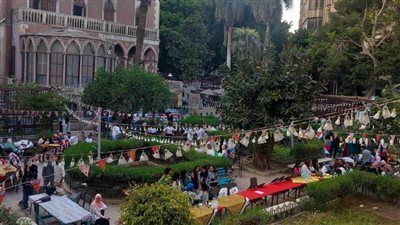 حفل إفطار جماعي لأعضاء هيئة تدريس وطلاب كلية التربية الموسيقية بالزمالك