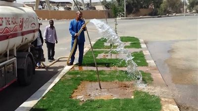 نائب محافظ أسوان تفقد أعمال التطوير والتجميل الجارية بالمنطقة الصناعية بالعلاقى