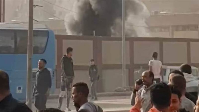 انفجار خط غاز