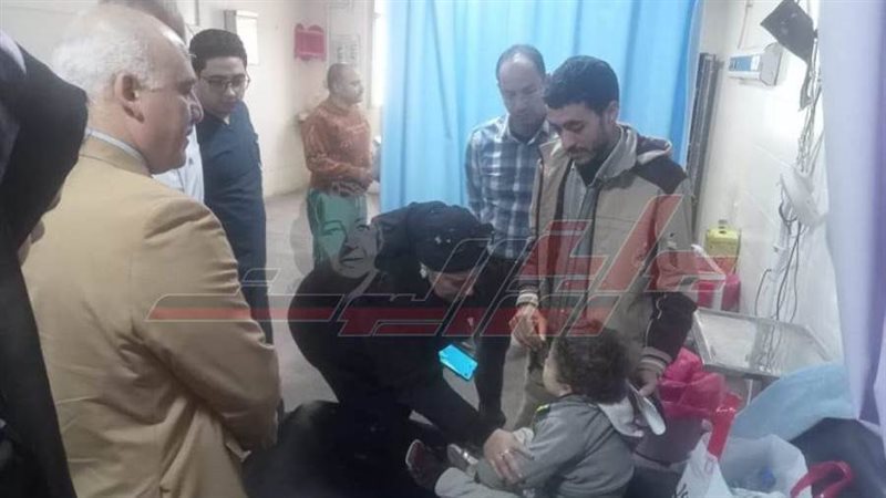 مصابي حادث القطار