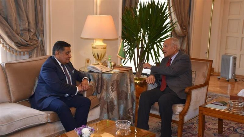 أبوالغيط ووزير الدولة