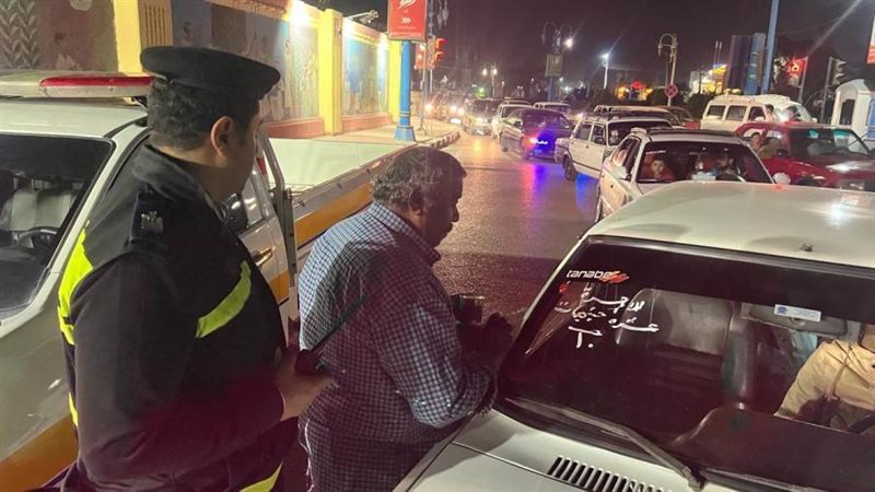 حملات مرورية بشوارع