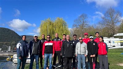 معسكر مغلق لمنتخب مصر للتجديف بإيطاليا استعدادًا لبطولة كأس العالم