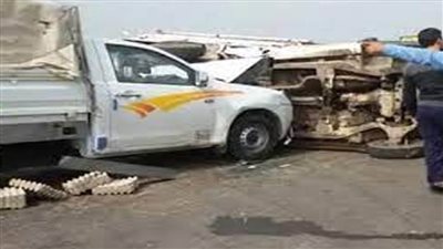 تصادم سيارتين بمدينة أسوان الجديدة يسفر عن إصابة 7 أشخاص 