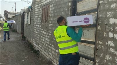 توزيع 4000 كرتونة رمضان على الأسر الأولى بالرعاية بقرى ونجوع البحيرة