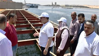 محافظ أسوان: الانتهاء من المرحلتين الأولى والثانية من مشروع ممشى أهل مصر بكورنيش النيل القديم