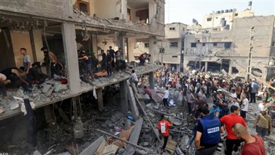 عاجل.. استشهاد 16 فلسطينياً في قصف إسرائيلي على مدينة خان يونس جنوب قطاع غزة