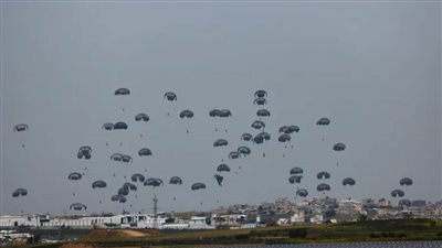 الولايات المتحدة: أسقطنا أكثر من 50 ألف وجبة شمال قطاع غزة