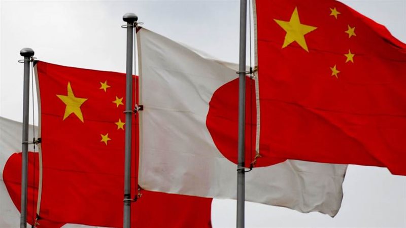 الصين واليابن