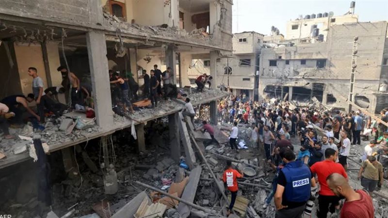 قصف غزة - أرشيفية