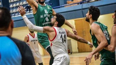 إصابة صانع ألعاب سلة الاتحاد السكندري بتمزق فى أربطة الكاحل