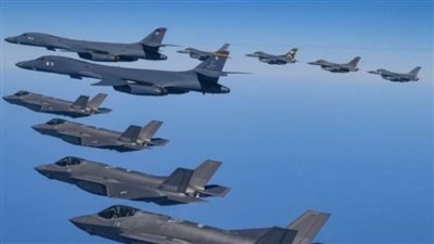  مناورات جوية كورية أمريكية يابانية مشتركة بعد الإطلاق الصاروخي لبيونح يانج